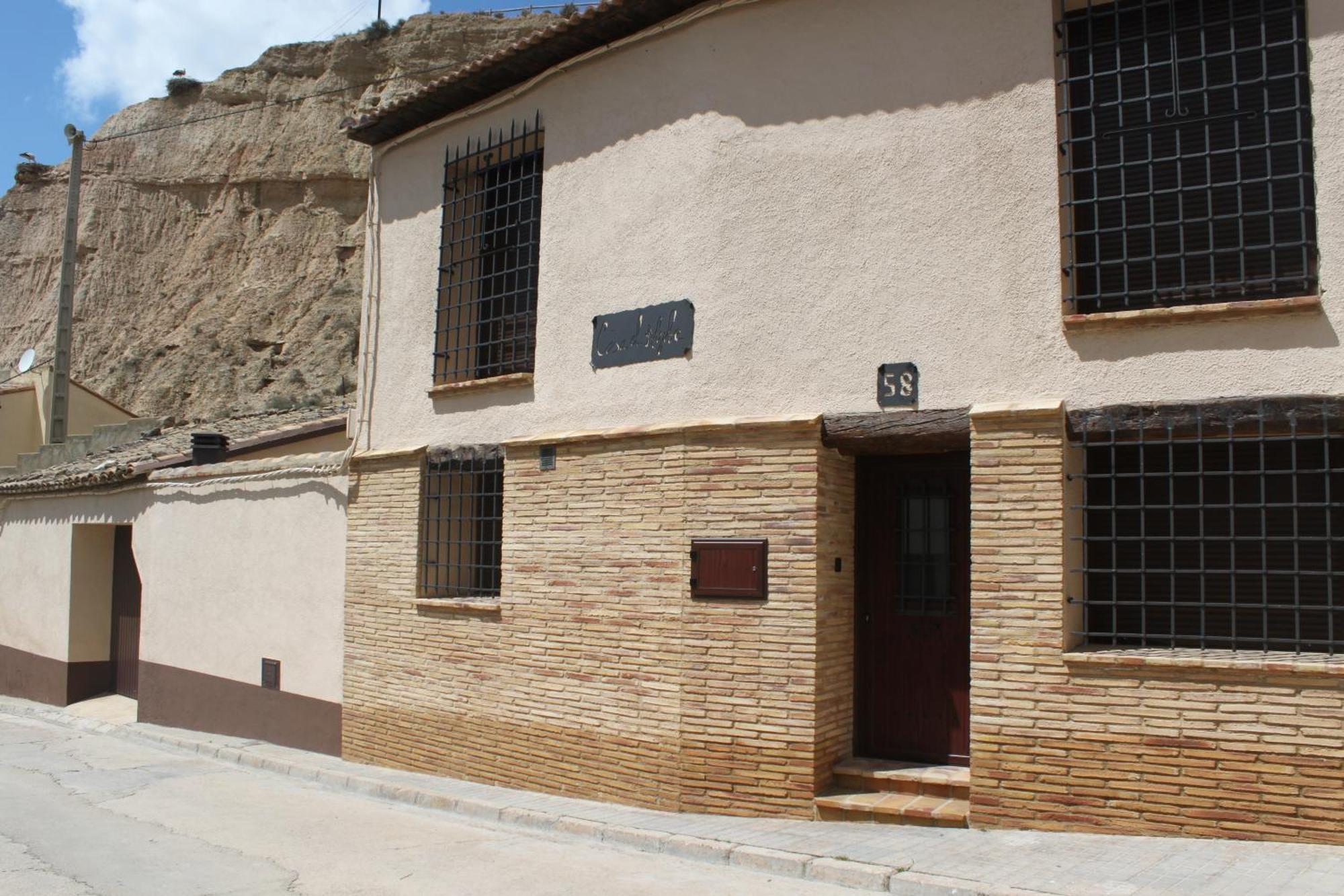 Casa El Aljibe Villa Lanaja Buitenkant foto